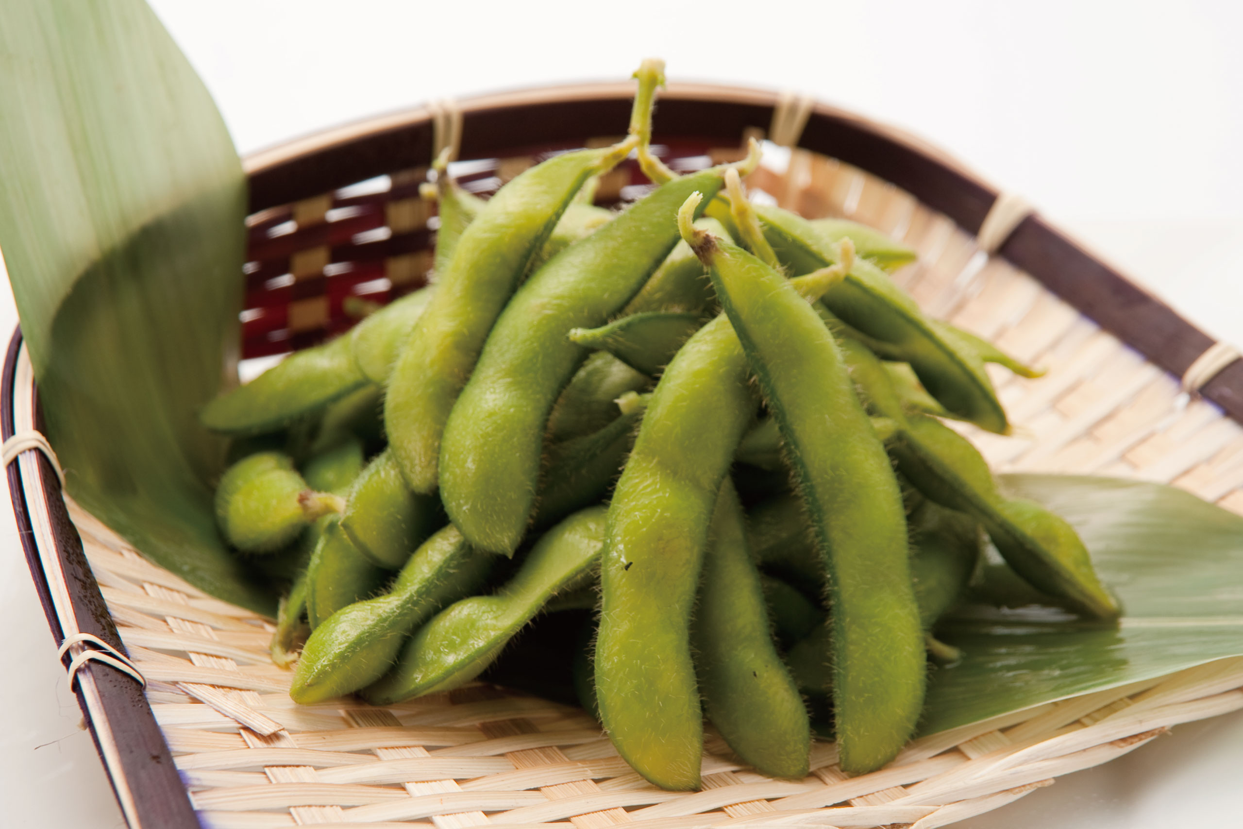 日本海庄や旬メニュー　1900年1月　野菜　茹で　生もぎ枝豆　茹で　日本海庄や　㈱かんなん丸